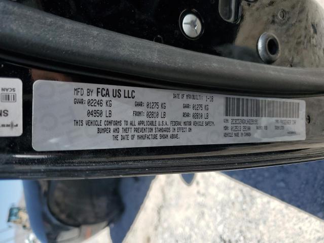 2C3CDZAGXJH229191 Dodge Challenger Sxt