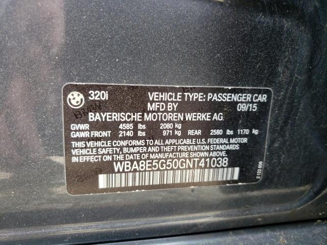 WBA8E5G50GNT41038 BMW 320 XI