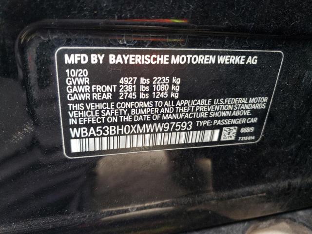WBA53BH0XMWW97593 BMW 530 I