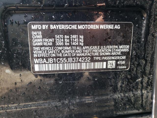 WBAJB1C55JB374232 BMW 530XE