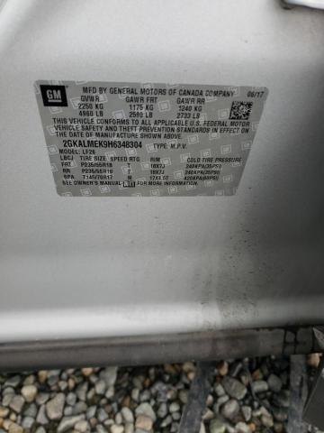 2GKALMEK9H6348304 GMC Terrain Sle