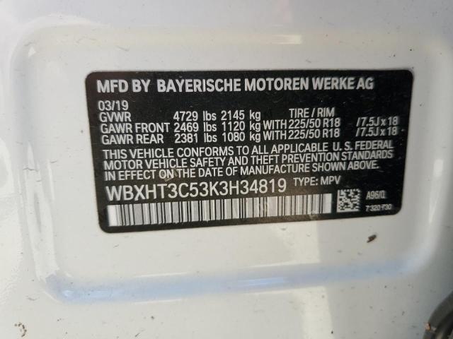 WBXHT3C53K3H34819 BMW X1 Xdrive28i