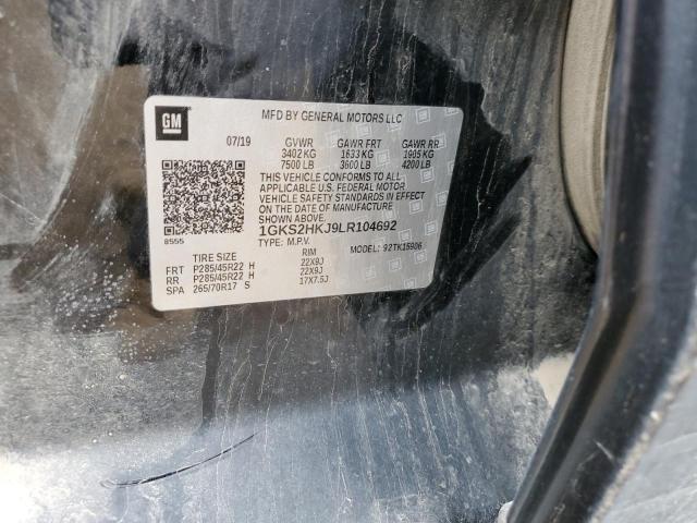 1GKS2HKJ9LR104692 GMC YUKON XL DENALI