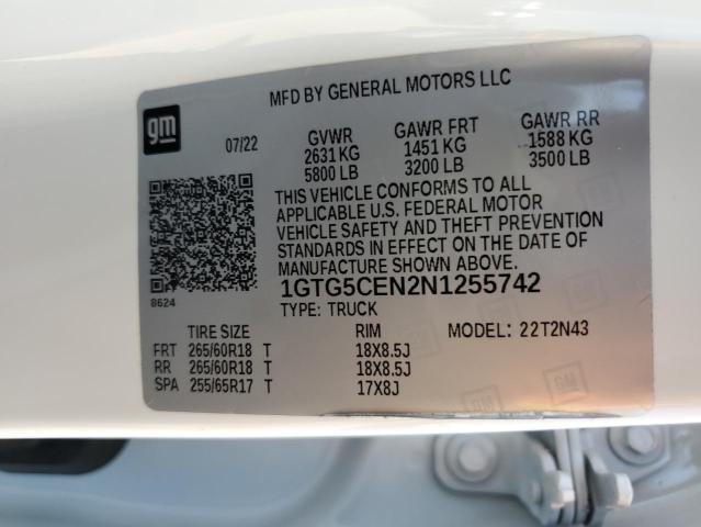 1GTG5CEN2N1255742 GMC Canyon Elevation