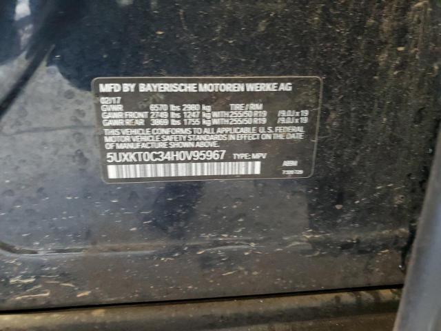 5UXKT0C34H0V95967 BMW X5 Xdr40e