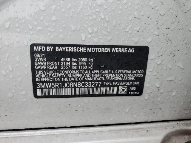 3MW5R1J08N8C33277 BMW 330I