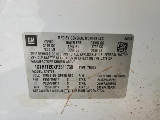 1GTR1TECXFZ311738 GMC Sierra C1500