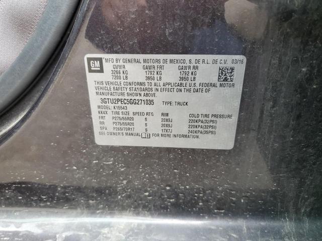 3GTU2PEC5GG271035 GMC Sierra K1500 Denali