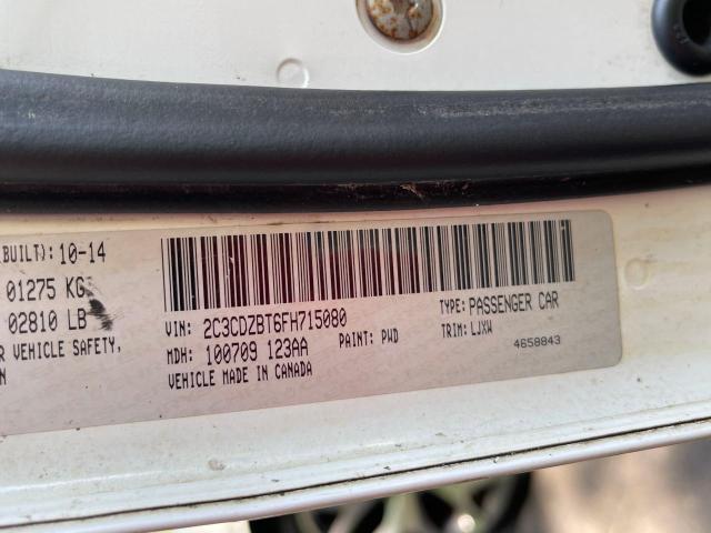 2C3CDZBT6FH715080 Dodge Challenger Sxt Plus