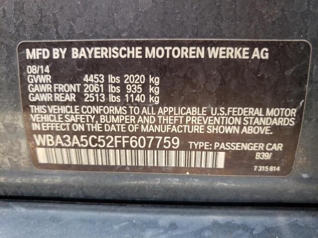WBA3A5C52FF607759 BMW 328 I