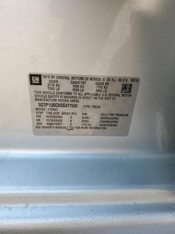 3GTP1UECXEG477043 GMC Sierra C1500 Sle
