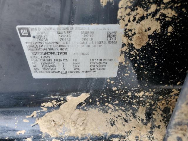 3GTU2UEC2FG472629 GMC Sierra K1500 Sle