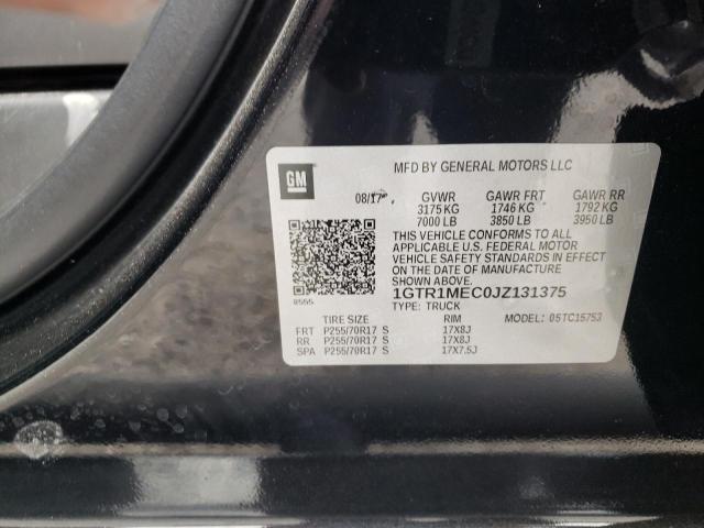 1GTR1MEC0JZ131375 GMC Sierra C1500 Sle