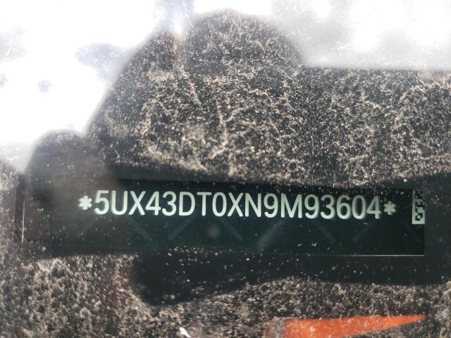 5UX43DT0XN9M93604 BMW X4 M40i