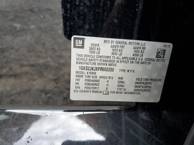 1GKS2JKJXFR652339 GMC YUKON XL DENALI