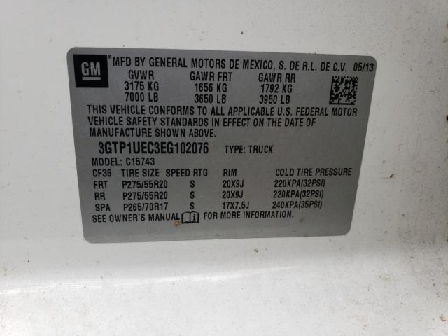 3GTP1UEC3EG102076 GMC Sierra C1500 Sle