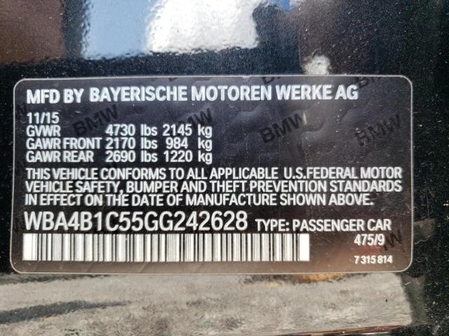 WBA4B1C55GG242628 BMW 435 I Gran Coupe