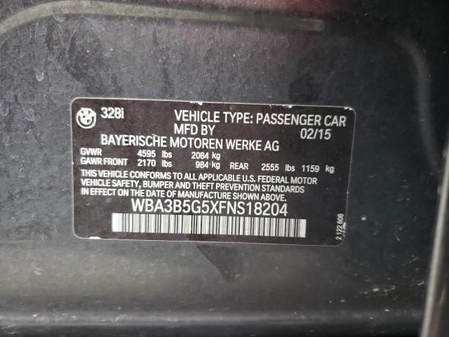 WBA3B5G5XFNS18204 BMW 328 Xi Sulev