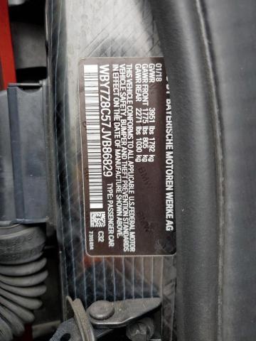 WBY7Z8C57JVB86829 BMW I3 S Rex