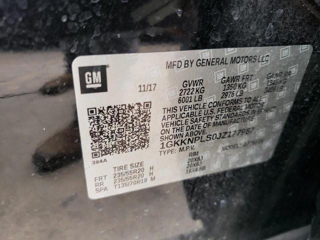 1GKKNPLS0JZ177987 GMC Acadia Denali