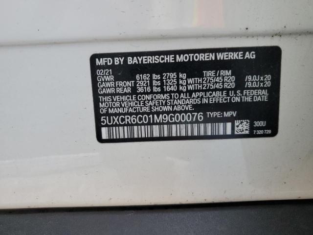 5UXCR6C01M9G00076 BMW X5 Xdrive40i