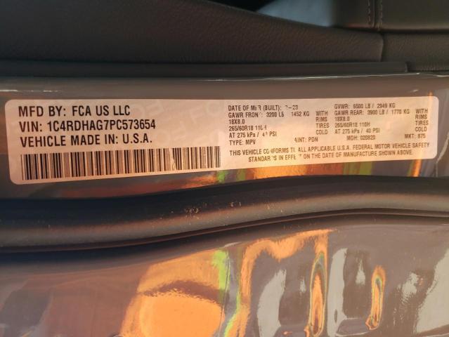 1C4RDHAG7PC573654 Dodge Durango Sxt