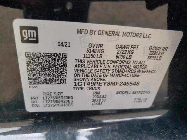 1GT49PEY8MF245548 GMC Sierra K2500 At4