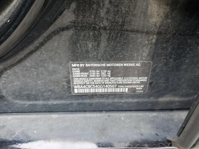 WBA4C9C54GG140507 BMW 428 Xi Gran Coupe Sulev