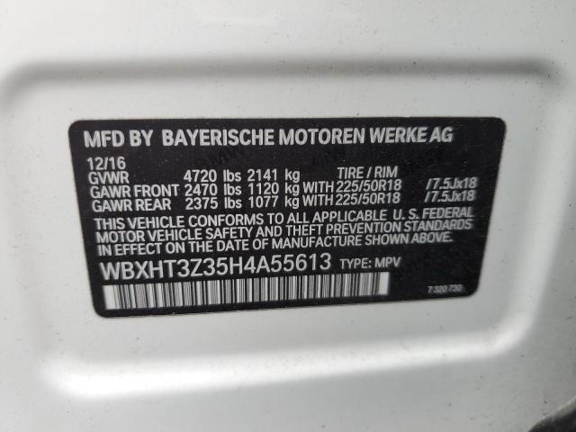 WBXHT3Z35H4A55613 BMW X1 Xdrive28i