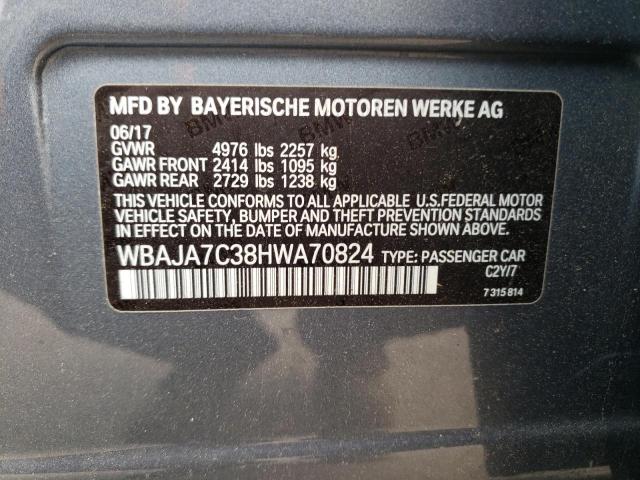 WBAJA7C38HWA70824 BMW 530 XI