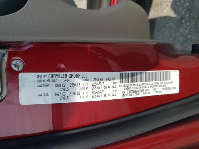 2C4RDGBG8ER417412 Dodge Grand Caravan Se