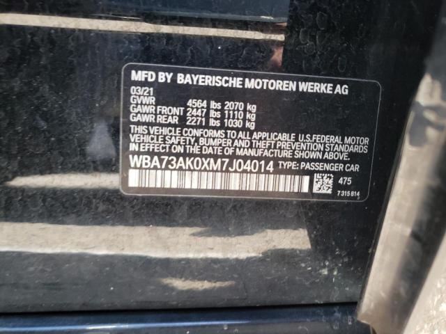 WBA73AK0XM7J04014 BMW 228XI