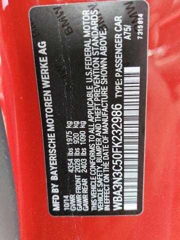 WBA3N3C50FK232986 BMW 428 I