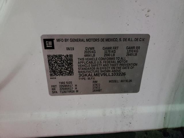 3GKALMEV9LL103226 GMC Terrain Sle