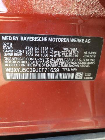 WBXYJ5C39JEF71659 BMW X2 Xdrive28i