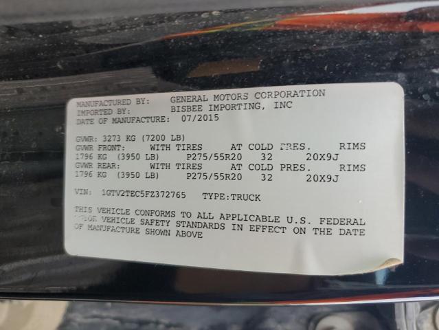 1GTV2TEC5FZ372765 GMC Sierra K1500
