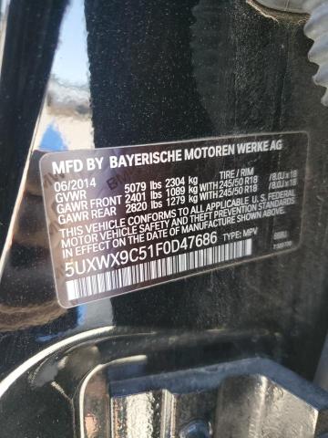 5UXWX9C51F0D47686 BMW X3 Xdrive28i