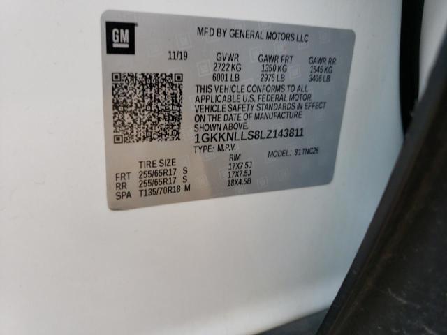 1GKKNLLS8LZ143811 GMC Acadia At4