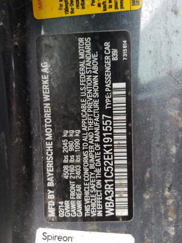 WBA3R1C52EK191557 BMW 435 I