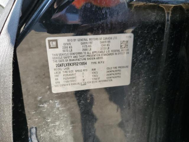 2GKFLXEK3F6213954 GMC Terrain Slt