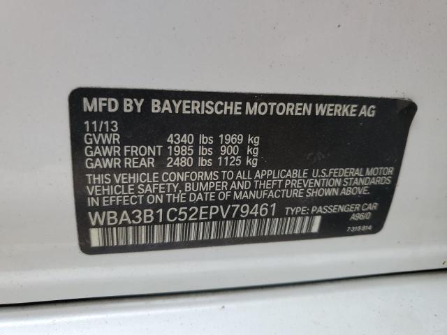 WBA3B1C52EPV79461 BMW 320 I