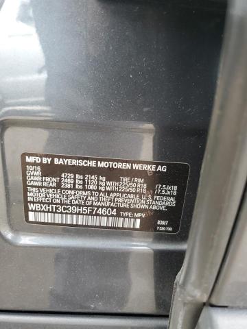 WBXHT3C39H5F74604 BMW X1 Xdrive28i