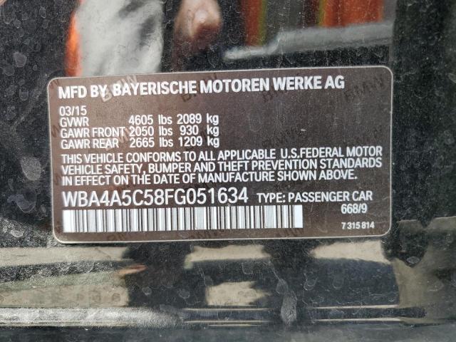 WBA4A5C58FG051634 BMW 428 I Gran Coupe