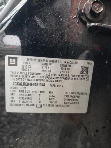 2GKALREK4F6151048 GMC Terrain Sle