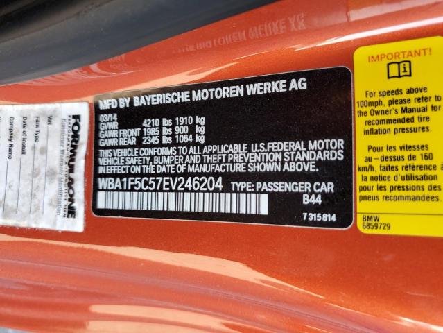 WBA1F5C57EV246204 BMW 228 I
