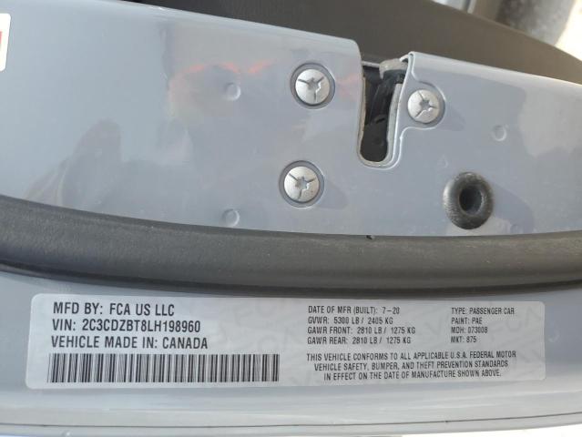 2C3CDZBT8LH198960 Dodge Challenger R/t