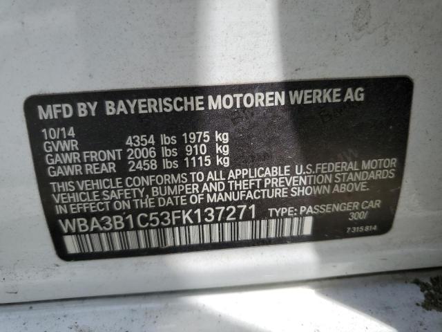WBA3B1C53FK137271 BMW 320 I