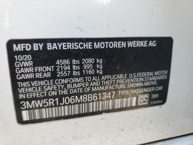 3MW5R1J06M8B61347 BMW 330I
