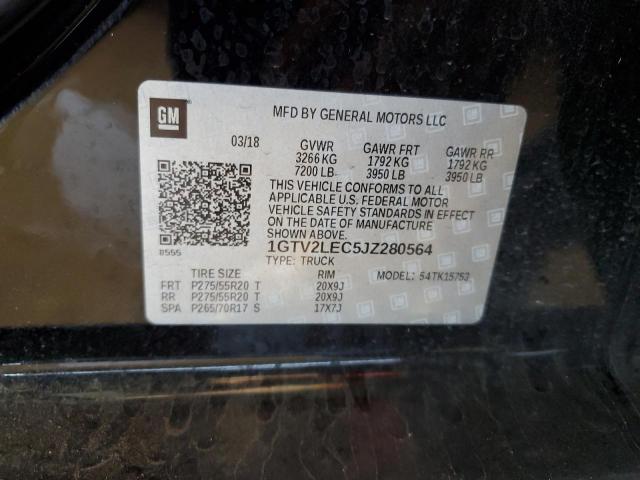1GTV2LEC5JZ280564 GMC Sierra K1500