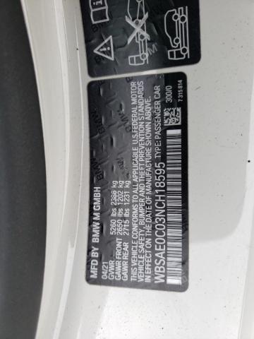 WBSAE0C03NCH18595 BMW M8